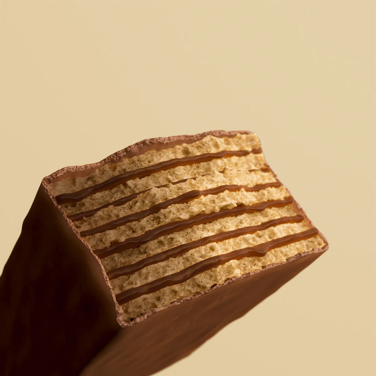 Gandour Unica Max, snapped wafer close-up still