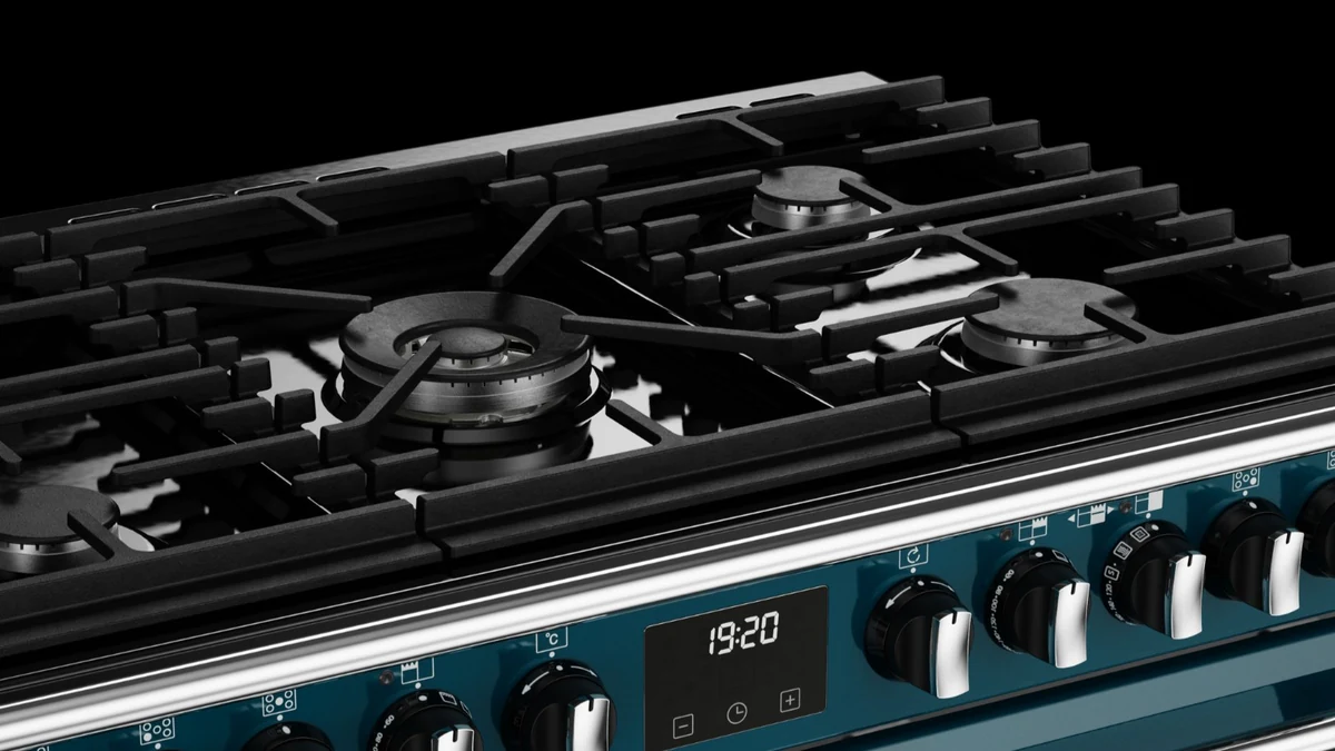 Glen Dimplex stove cooker, consumer appliance CGI for ecommerce, HD