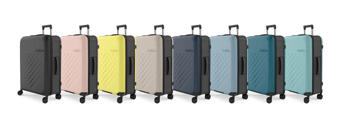 Rollink Flex 360, all colourways, angled view group shot