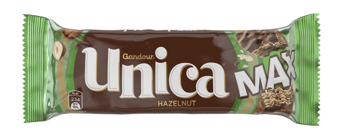 Gandour Unica Max Hazelnut, packshot render