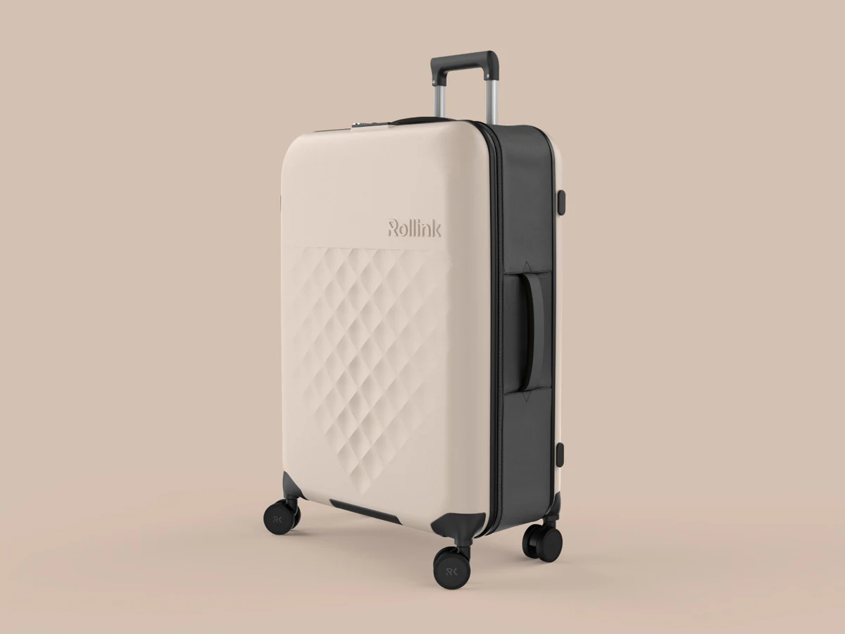 Rollink Flex 360 perspective render, Warm Grey colourway