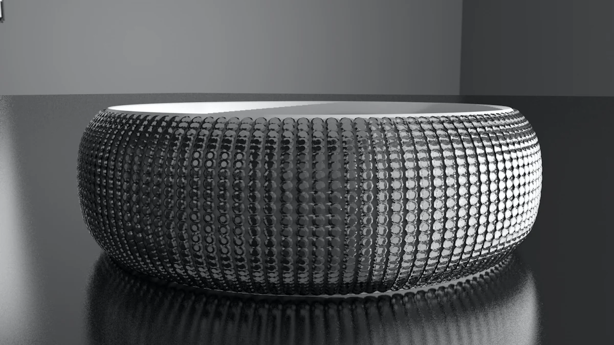 Furniture CGI render