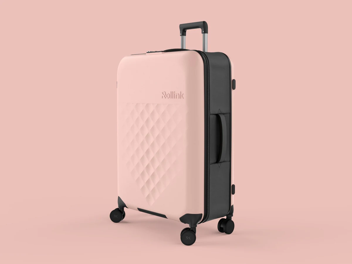 Rollink Flex 360 perspective render, Rose Smoke colourway