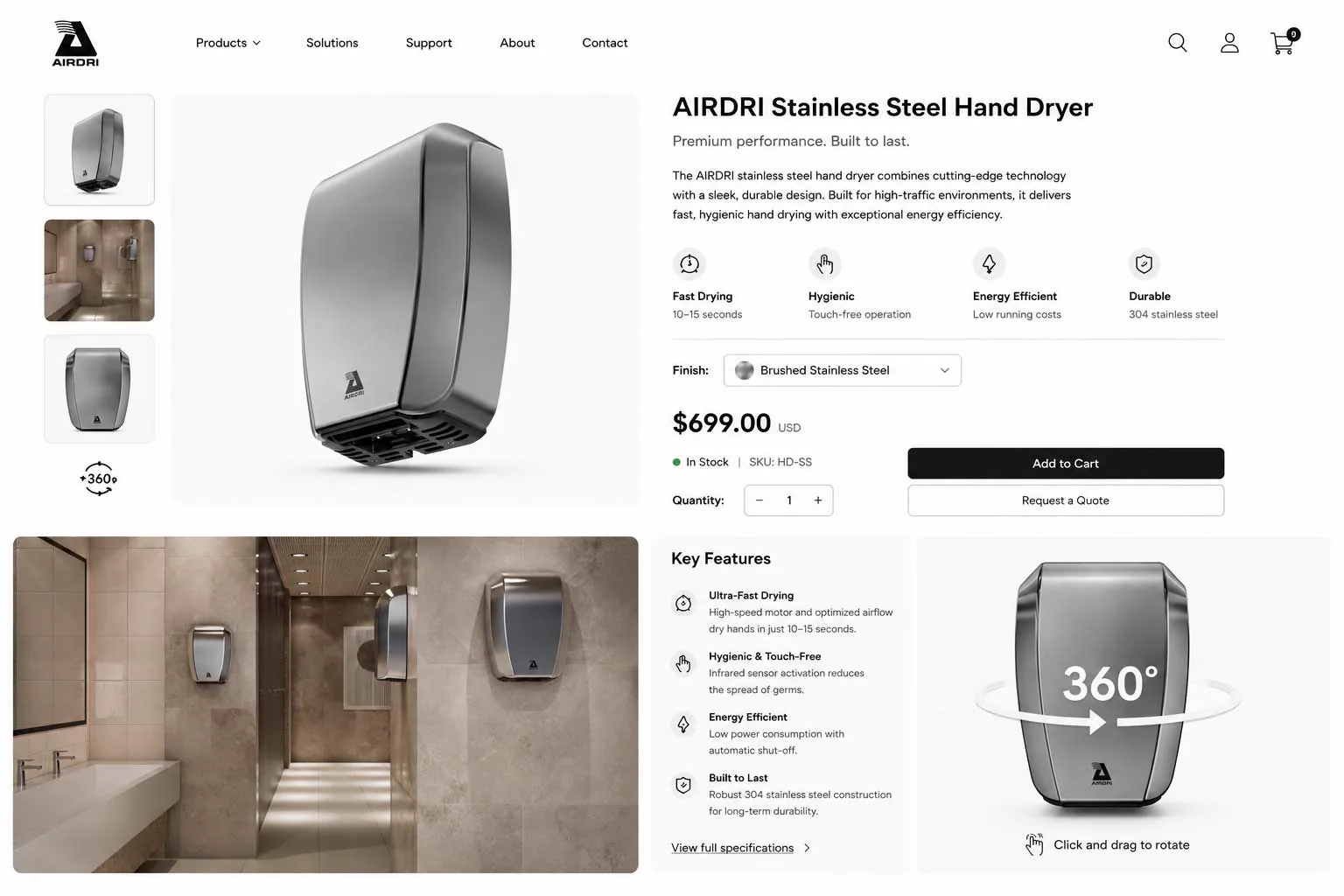 CGI for e-commerce product listings, packshot, lifestyle and 360 viewer by XO3D