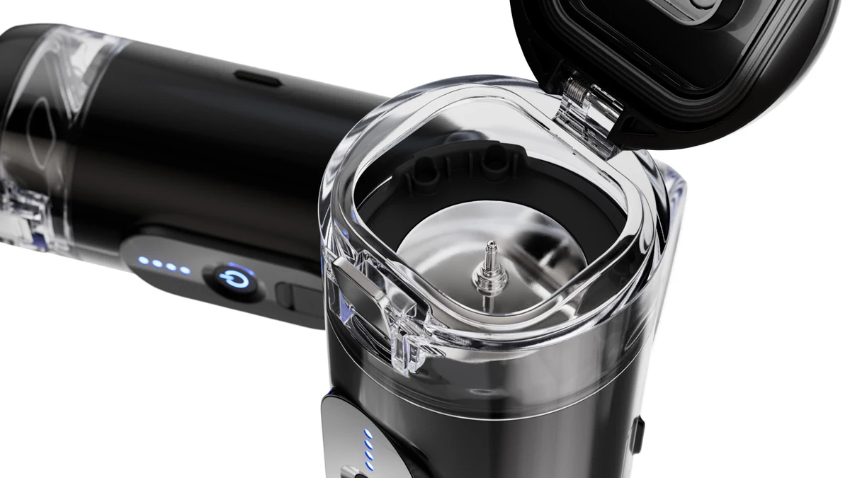 Caffe2go Presso XI, lid open product render