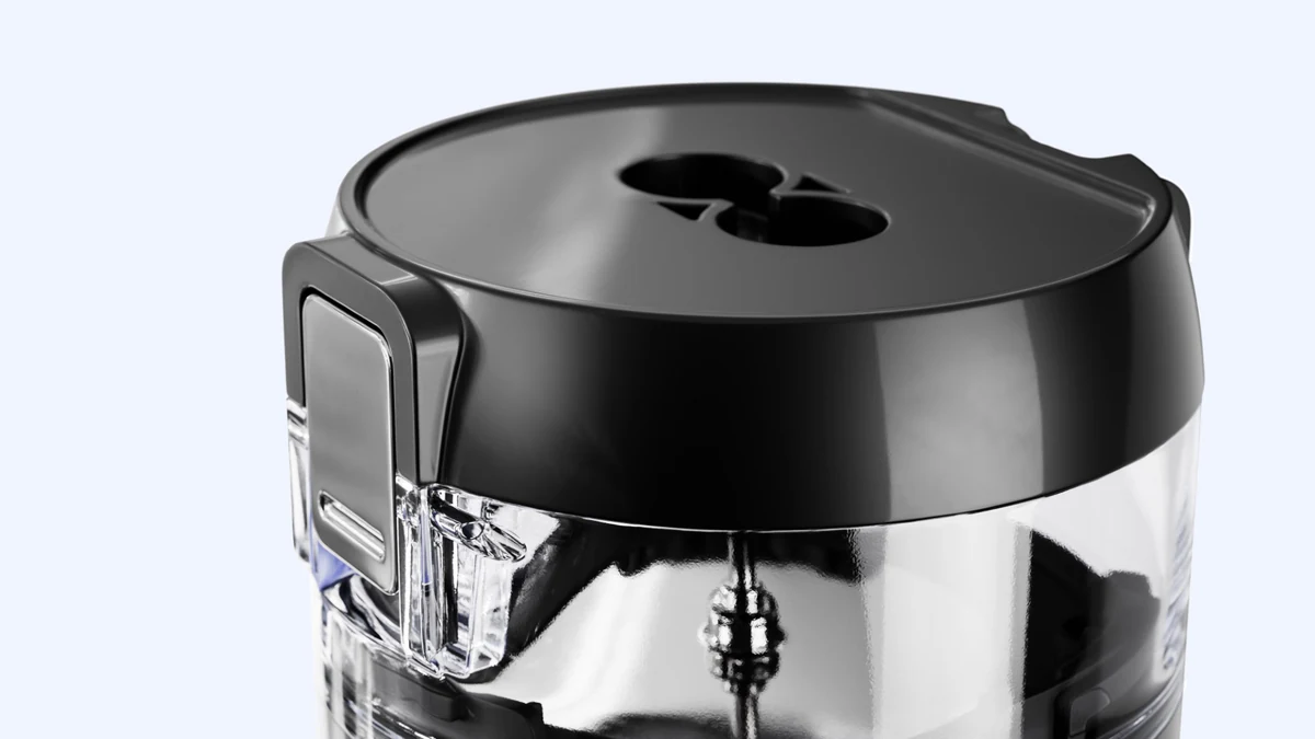 Caffe2go Presso XI, lid detail render