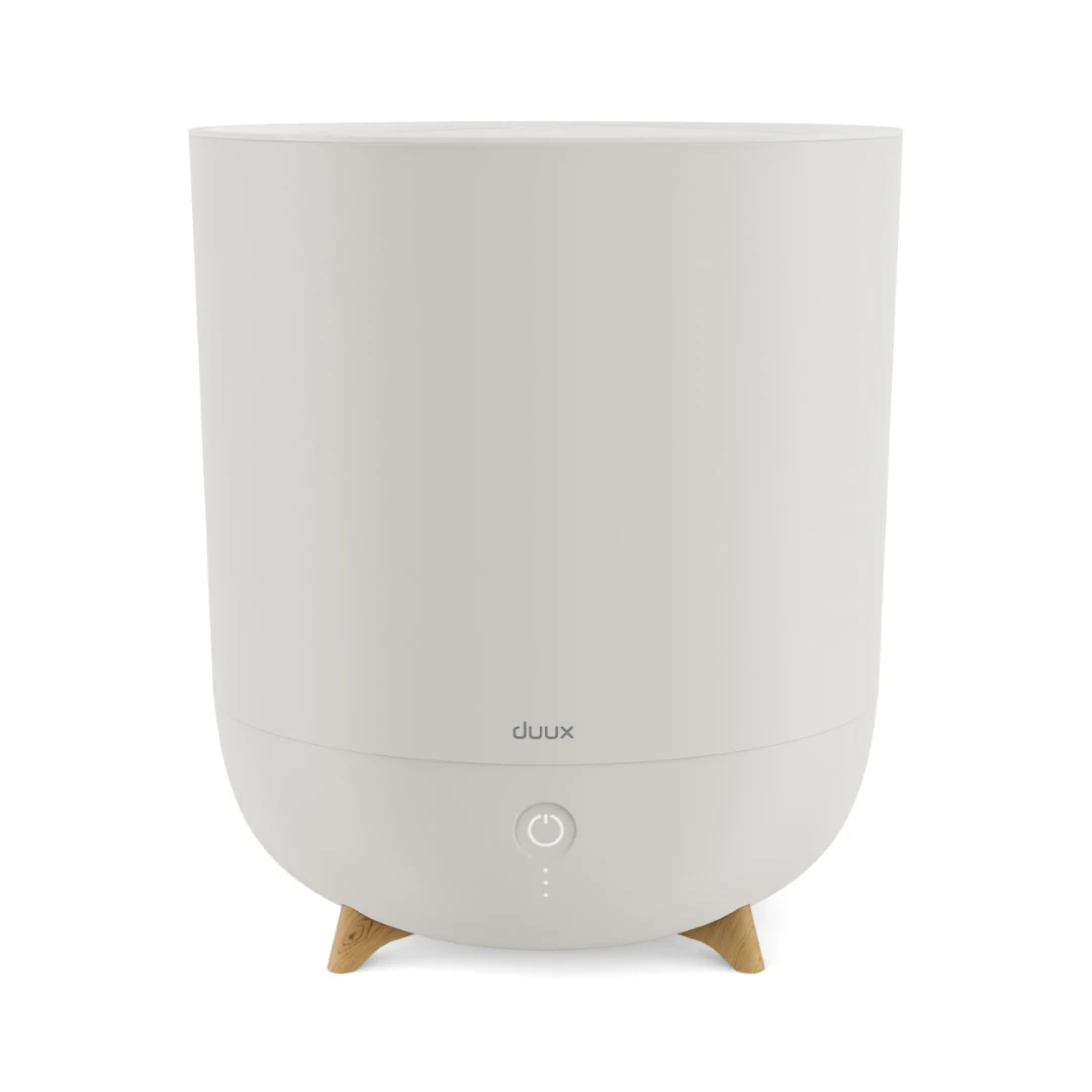 Duux Neo humidifier, Greige front-facing product render