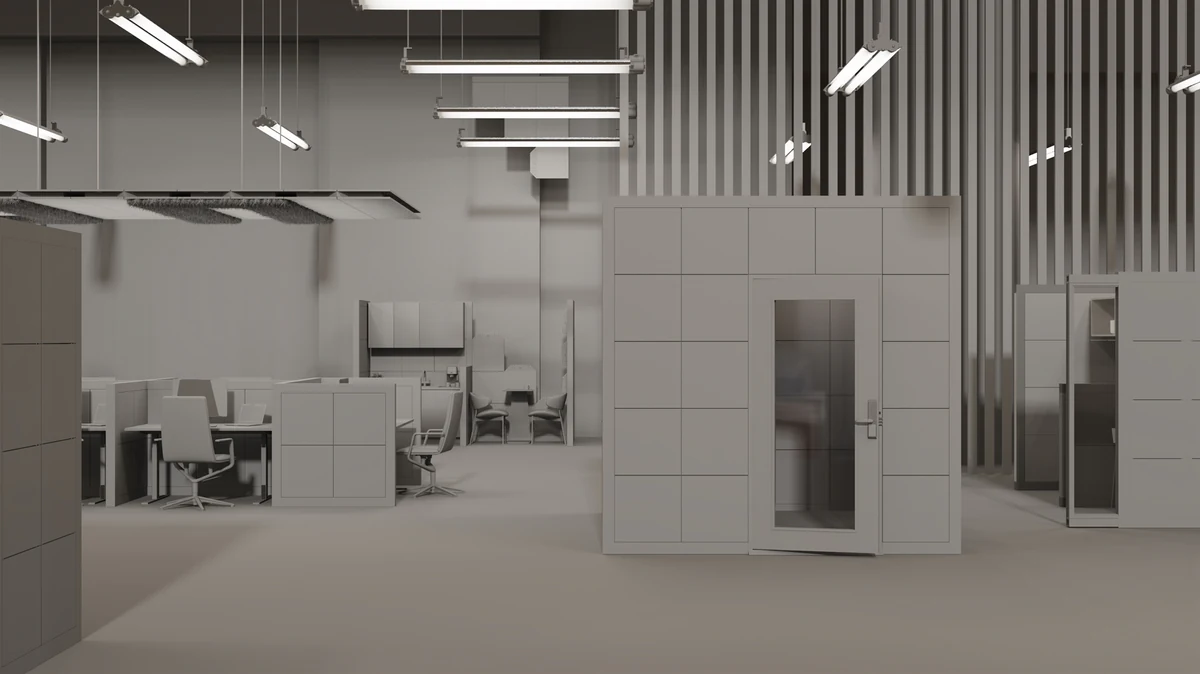Modulite greycard pass, final showroom assembled