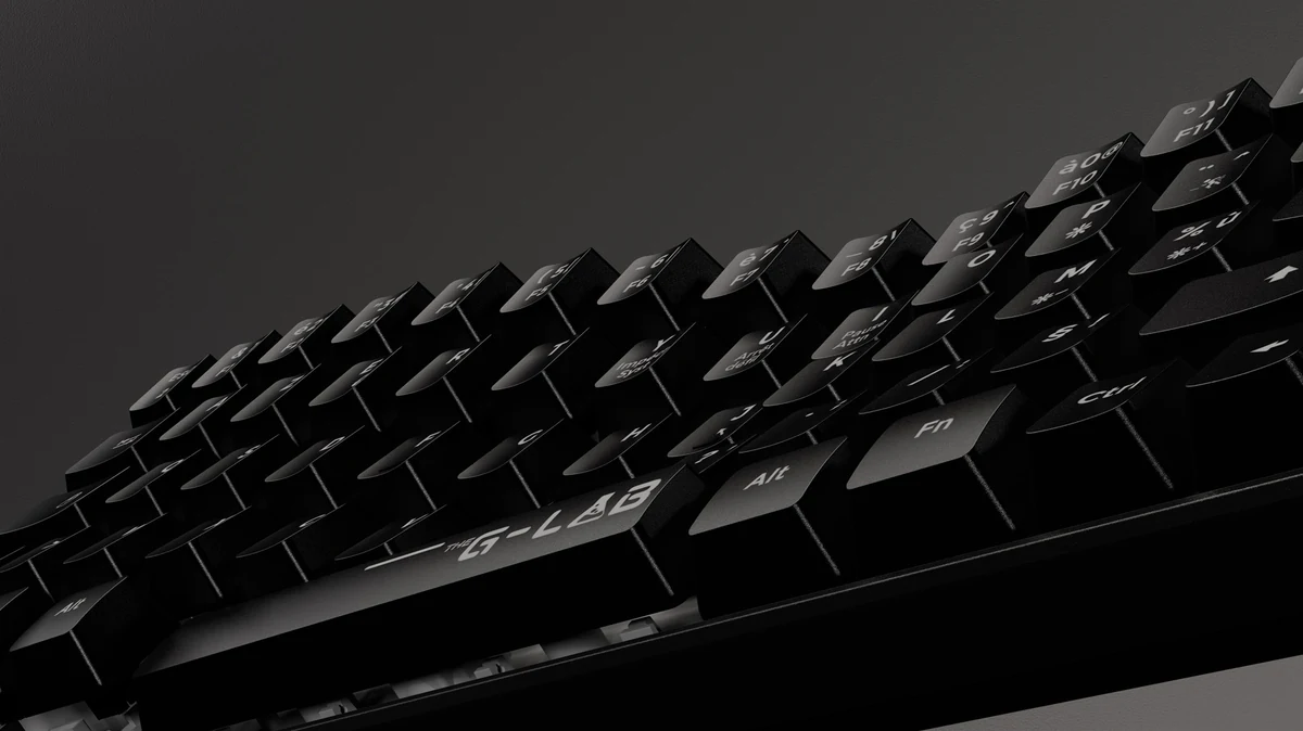 G-Lab Keyz Hydrogen Gaming Keyboard Animation