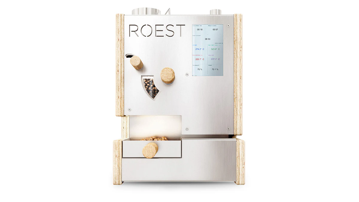 ROEST L100 sample roaster 3D product rendering