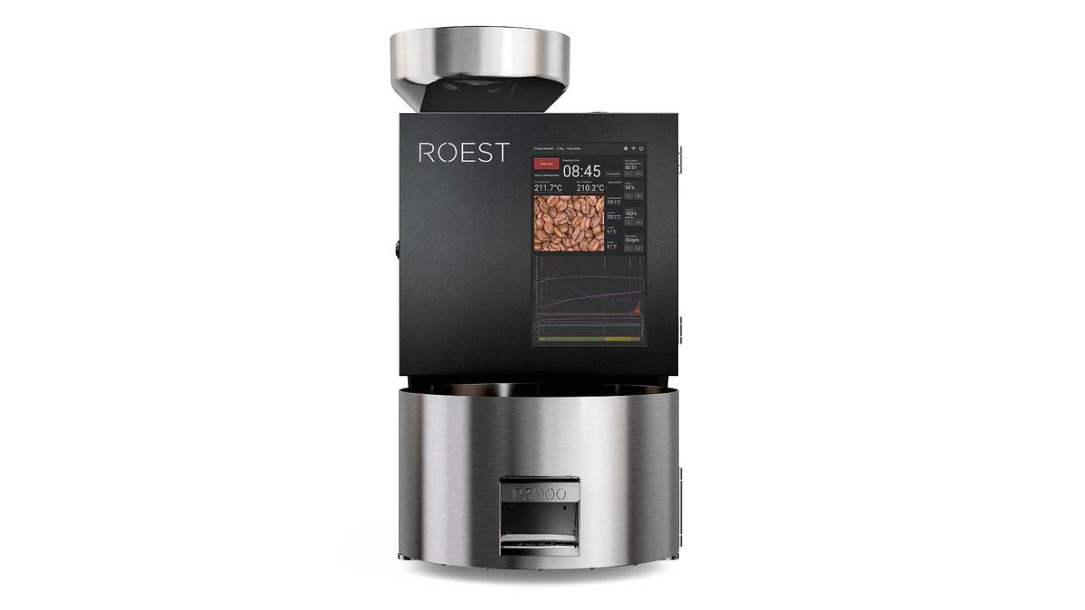 ROEST P3000 coffee roaster 3D product rendering
