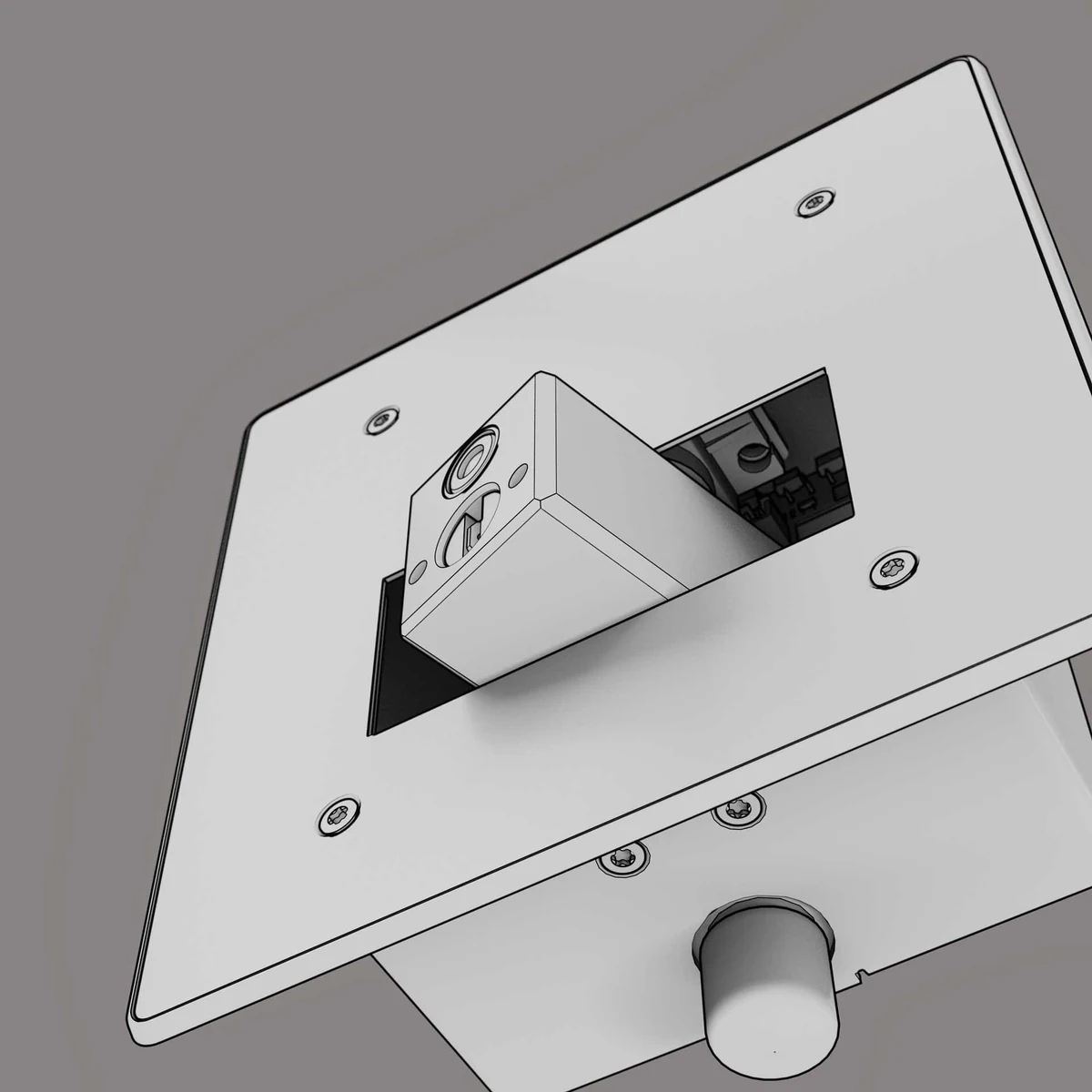 A product 3D model in development inside the XO3D studio pipeline