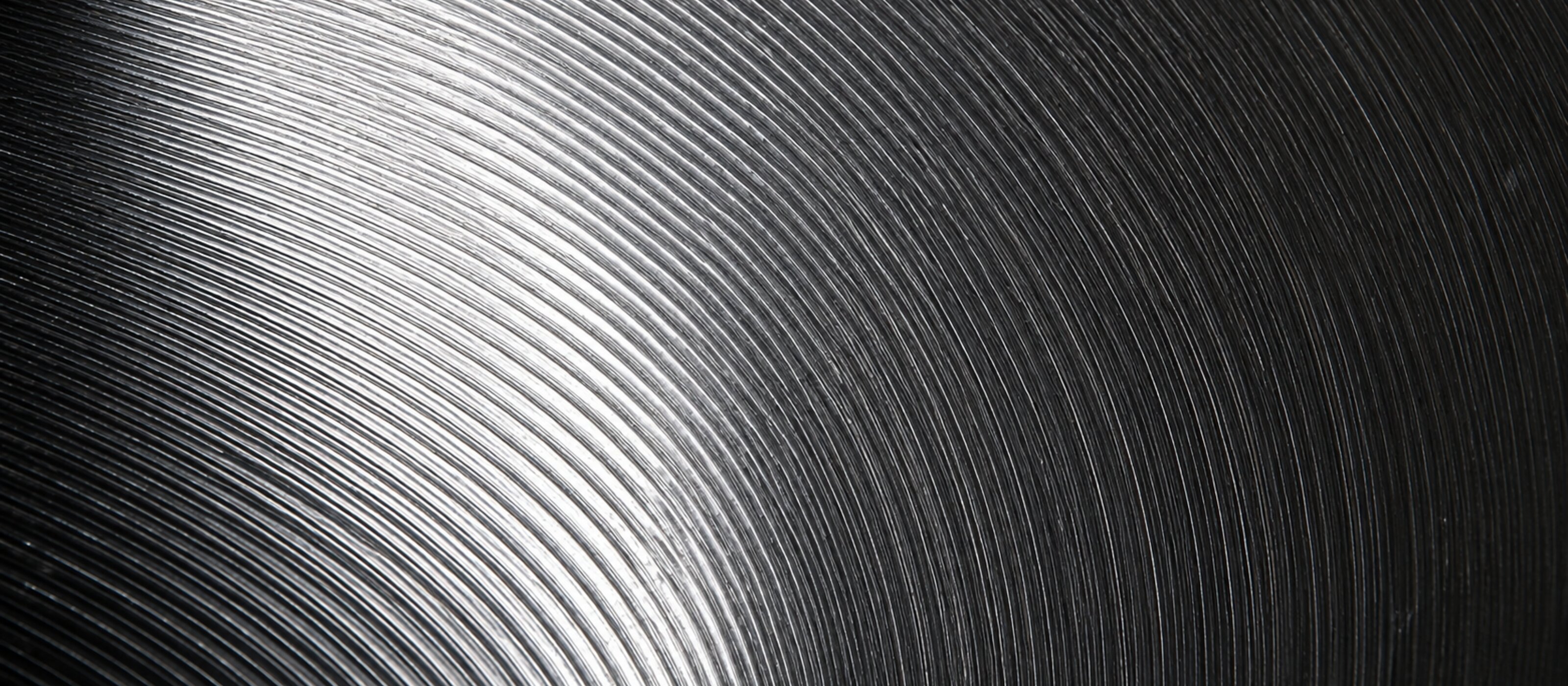 Macro of a precision-machined aluminium surface — reconstructed with PBR