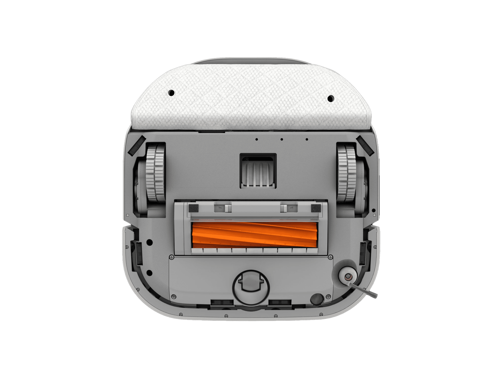 Noesis Florio robot vacuum bottom view final render