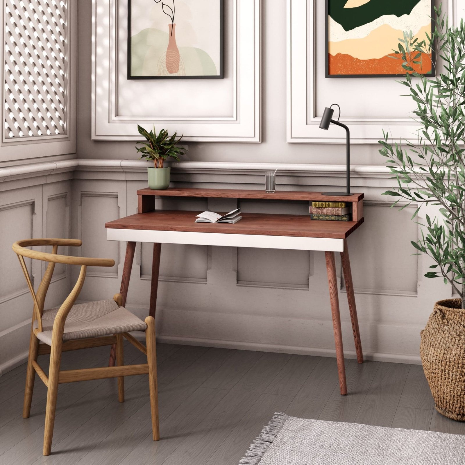The Power of Artistic Furniture Portrayal in Marketing feat Muju Desks