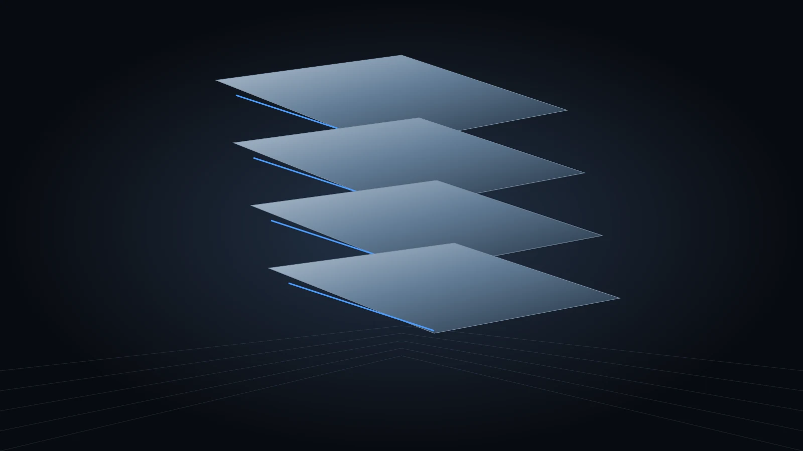 Exploded layers illustrating a CAD assembly handover