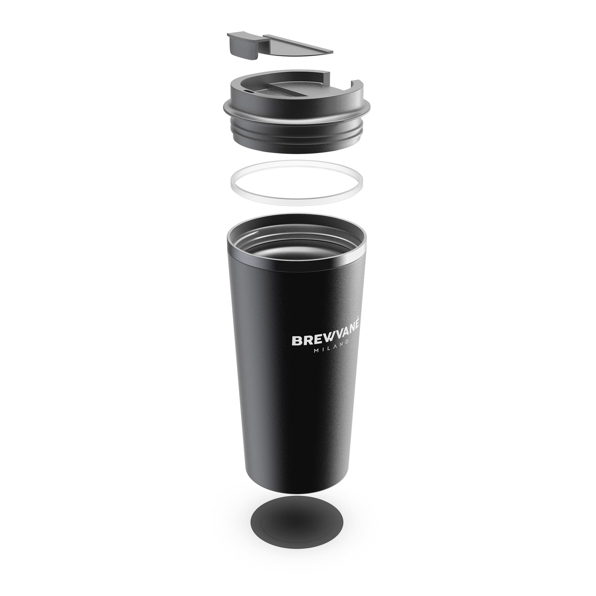 Chiliworks Coffee Cup Renders-Black-Exploded View