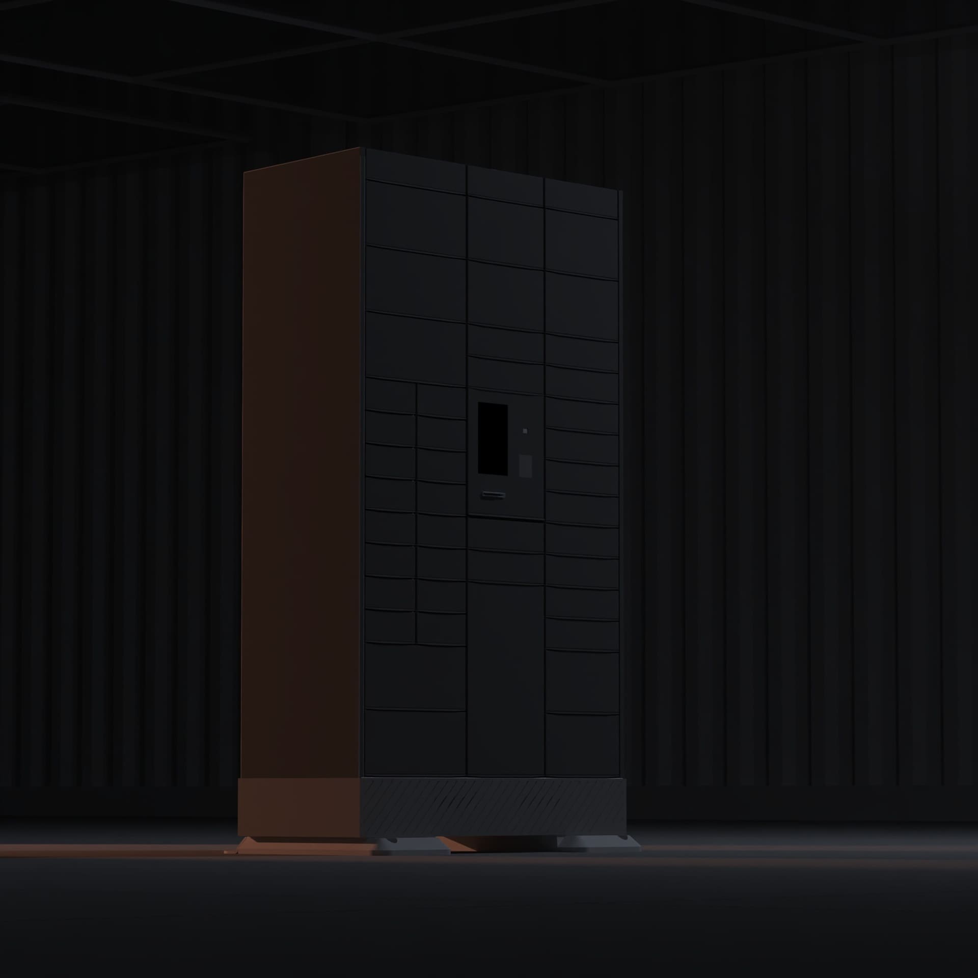 Bloq.it -Smart Locker Product Renders - ANGLED - Lifestyle