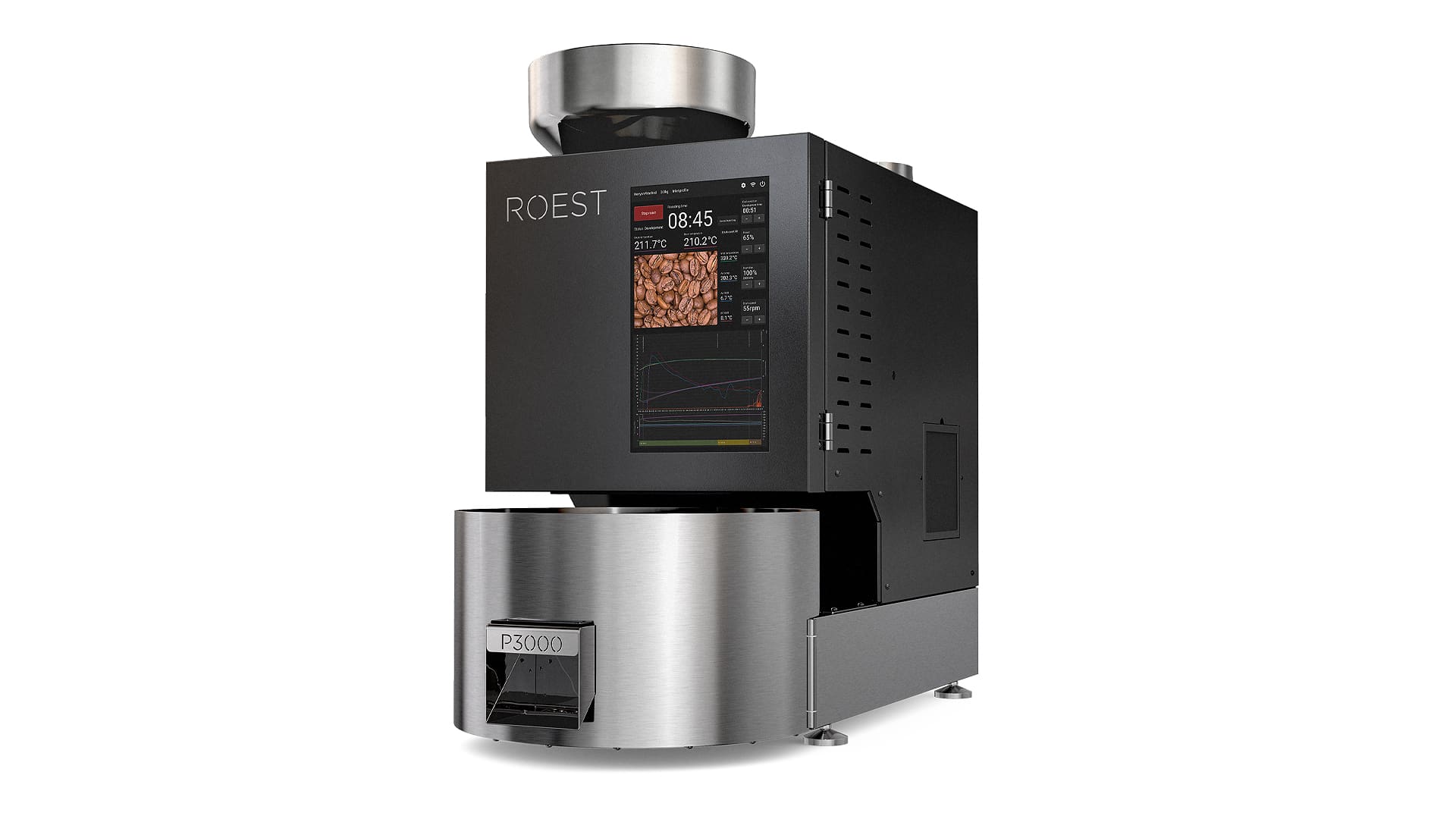 Roest Coffee Roaster 3D Rendering